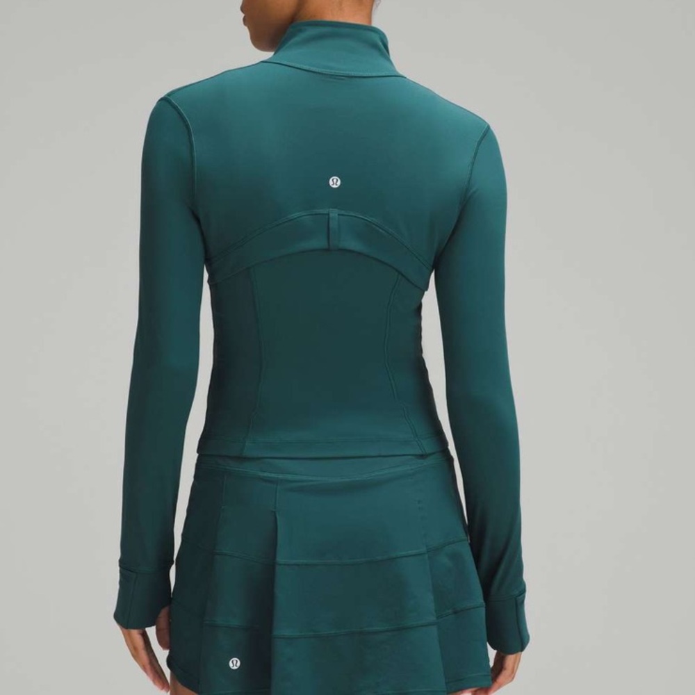 Lululemon Cropped Define Jacket *Nulu
Storm Teal size 2 W3HB5S - Picture 3 of 10